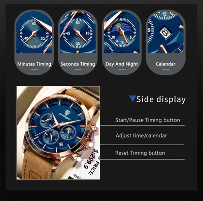 Chronograph Lumina Timepiece for Everyday Distinction
