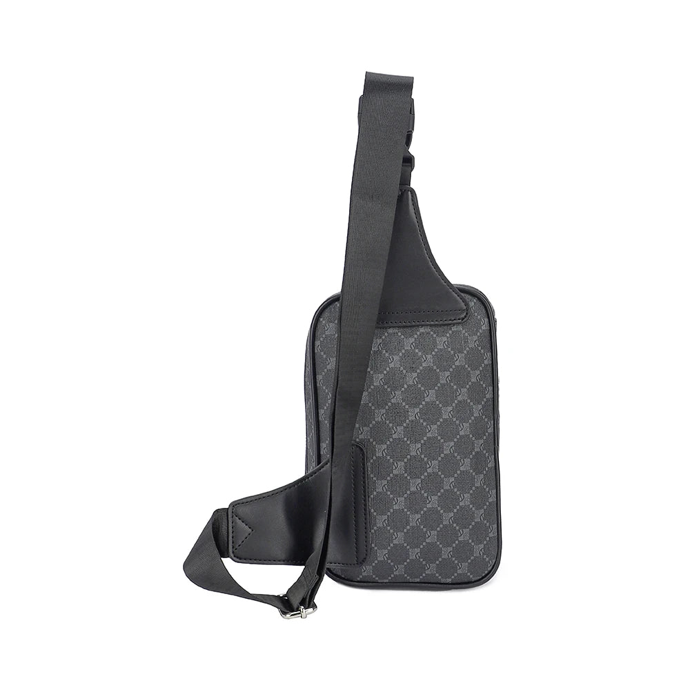 Chest Bag Plaid Zipper Crossbody Style Compact