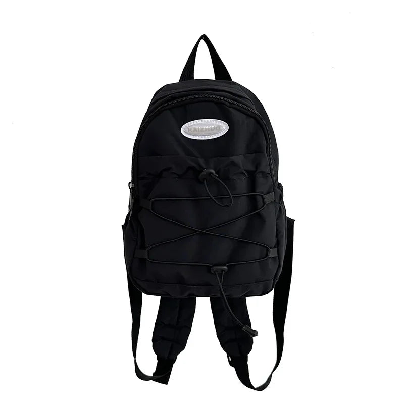 Backpack with Front Bungee Cord for Quick Access