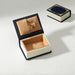 Book Shaped Jewelry Box On The Go Velvet Interior - Blue
