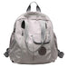 Oversized Functional Backpack Dry And Wet Separation - Grey