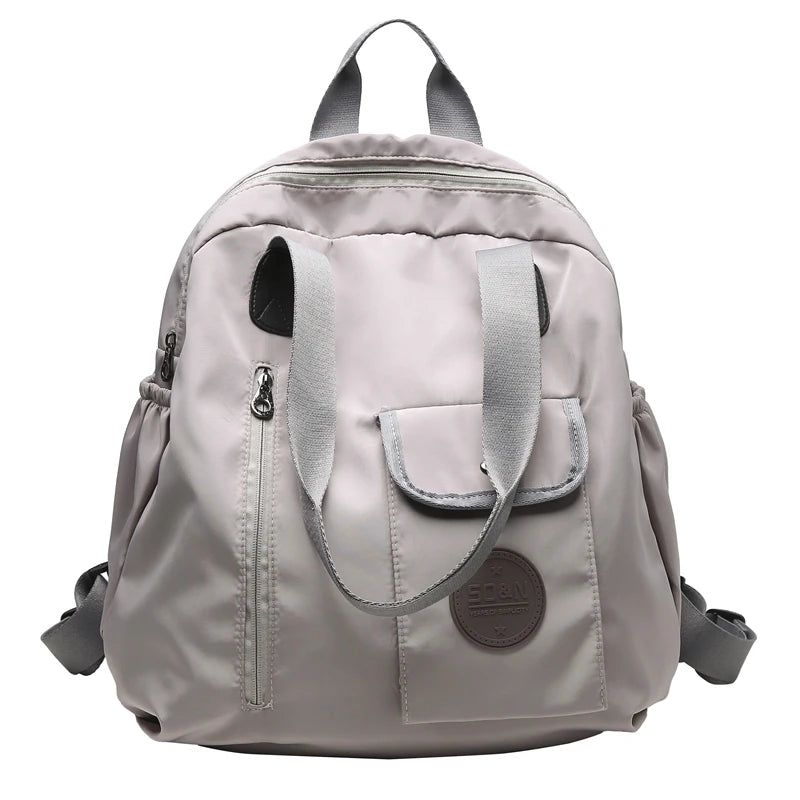 Oversized Functional Backpack Dry And Wet Separation - Grey