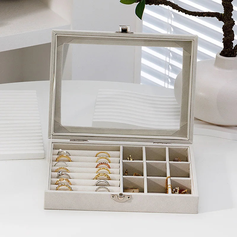 Arched Jewellery Box Display Case Organiser Collection