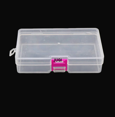 Transparent Plastic Jewelry Storage Box Rectangle Case