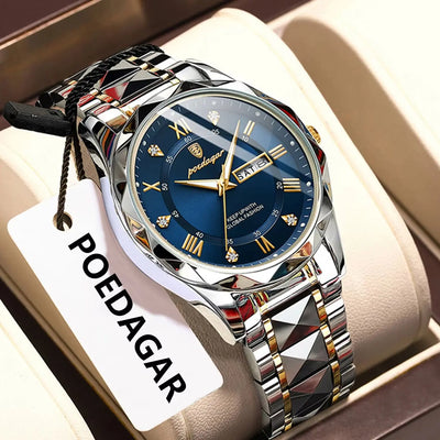 Artisan Dial Timepiece With Luminous Roman Indices Lux