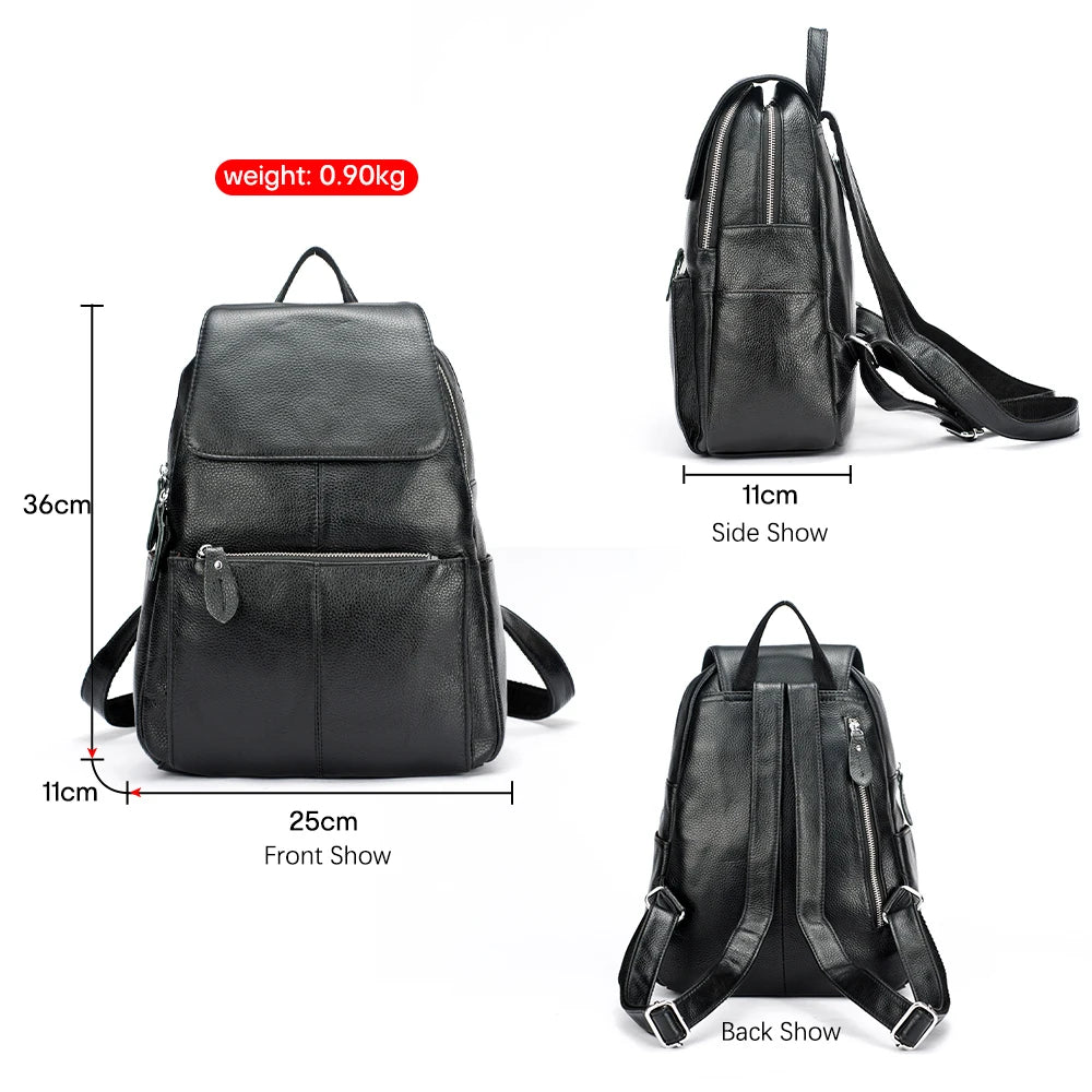 Serene Ridge Backpack With Secure Back Pocket Organizer
