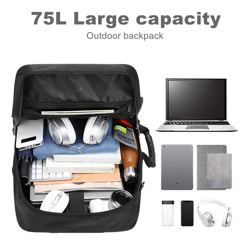 Outdoor Backpack with Multi Pocket Design Frame