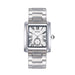 Rectangular Roman Dial Quartz Wristwatch with Date - Qt V8