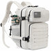 Tactical MOLLE Backpack for Outdoor EDC Hiking - White
