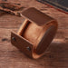Watch Organizer Leather Case - Brown 1 Slot