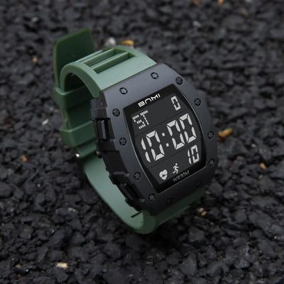 Digital Sport Watch Large Screen Waterproof 30M