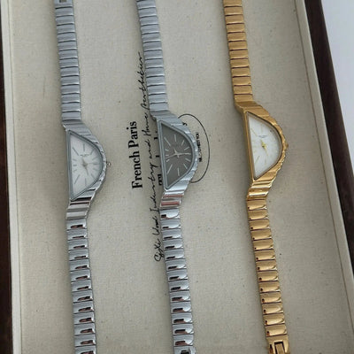 GEDI Vintage Irregular Triangle Watch Stainless Steel