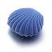Shell Velvet Jewelry Box for Earrings Display Case - Blue