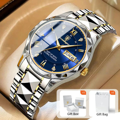 Artisan Dial Timepiece With Luminous Roman Indices Lux