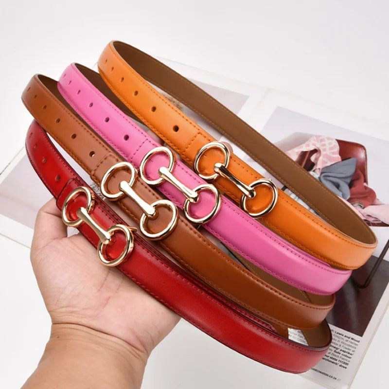 Belt With Horsebit Buckle In Classic Silhouette