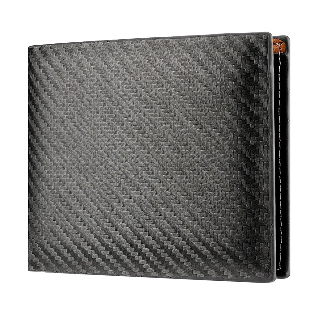 Textured Compact Wallet With Integrated Zipper System