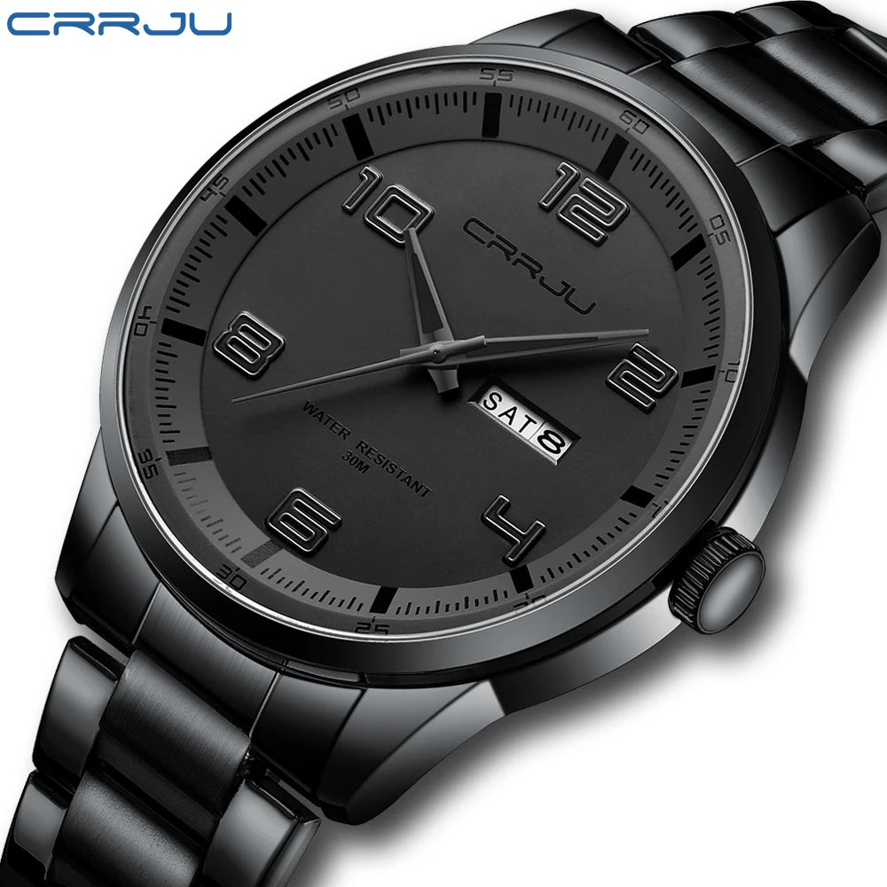 Nocturne Dial Timepiece with Date and Bold Indices