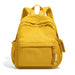 Backpack Multifunctional Travel Everyday City Chic - Yellow