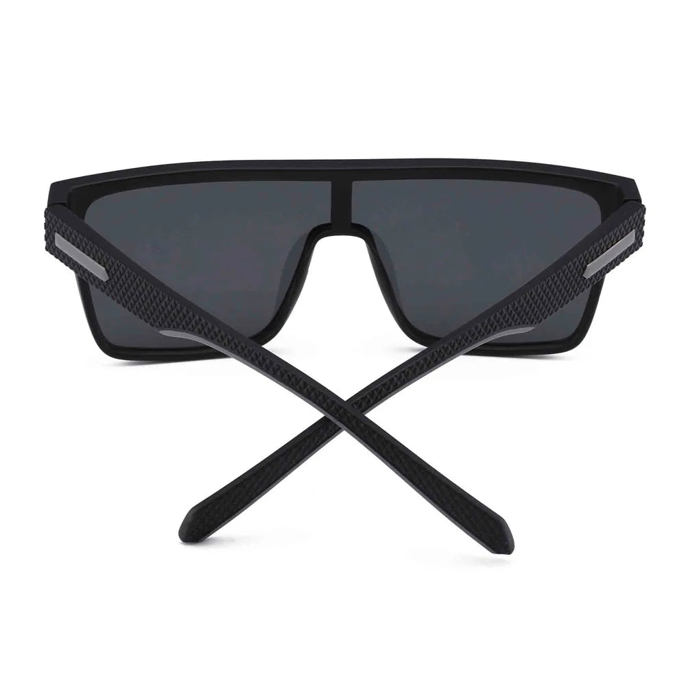 Polarized Square Shield Sunglasses for Adults