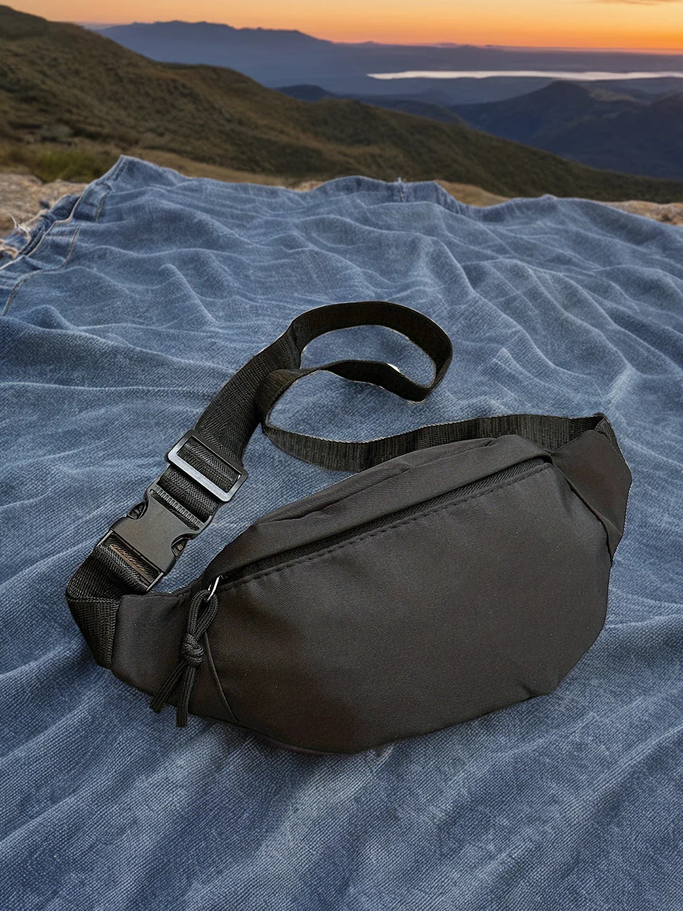 Waist Bag Crossbody Large Capacity Everyday Use