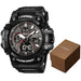 Sport Watch With Analog Digital Display Luminous Dial - C V11