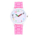 Watch Pencil Design Digital Quartz Movement Everyday - Pink