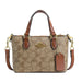 Timeless City Crossbody Bag with Monogram Motif Gleam - Coffee
