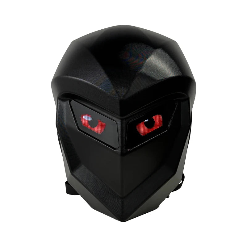 LED Backpack with Bluetooth Display for Motorcycle