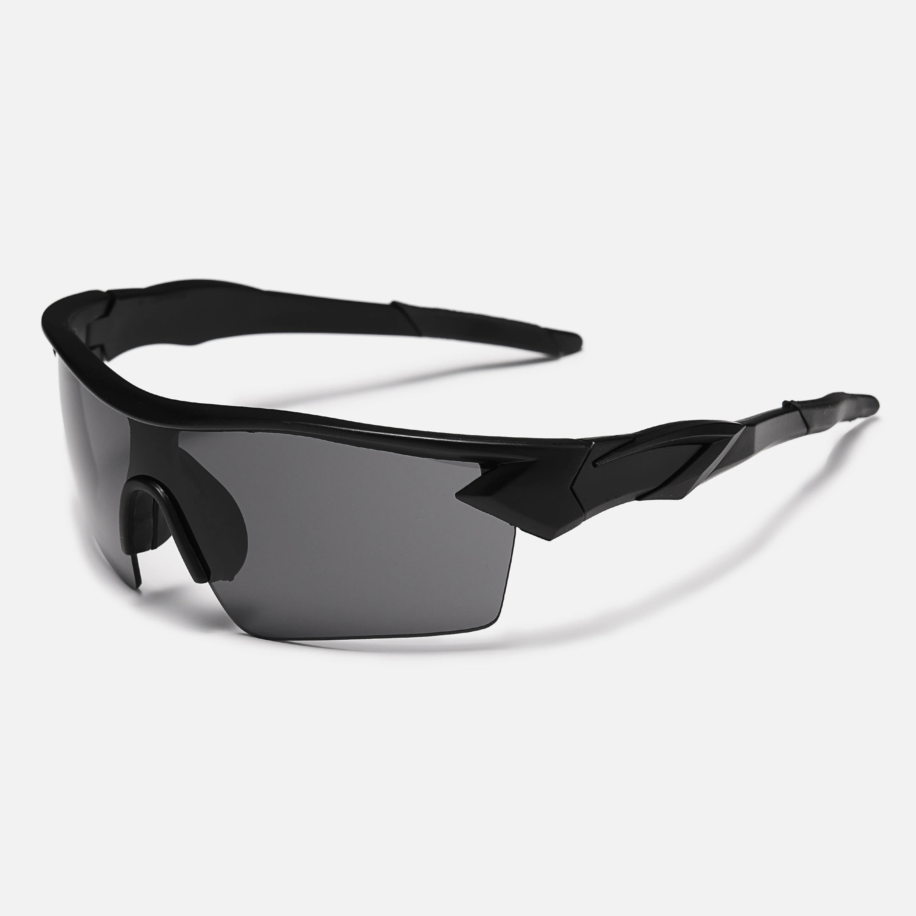 Gradient Lens Sunglasses Wraparound Sports Eyewear