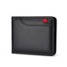 Minimalist Vertical Card Wallet for Everyday Essentials - Black