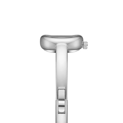 Elegant Oval Bracelet Watch with Roman Numeral Dial