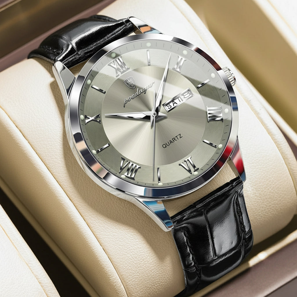 Watch Classic Roman Quartz Dial Strap Prestige Limited - WO2MEN