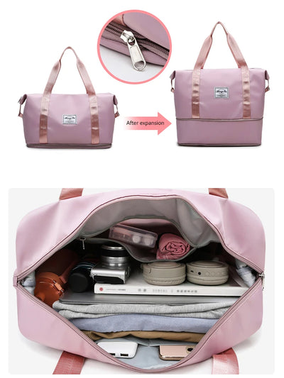 Lumen Carry On Duffle for Travel and Gym Essentials