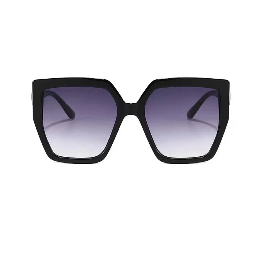 Oversized Square Sunglasses with UV400 Lenses