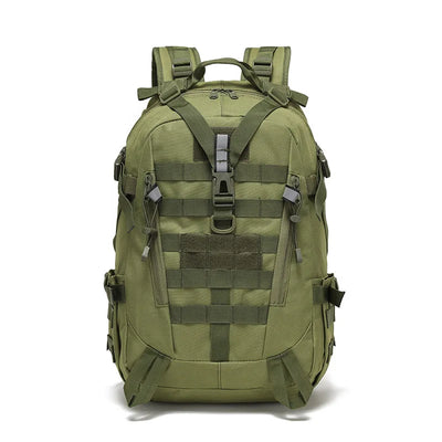 Camping Backpack with MOLLE System for Outdoor Use - Olive Drab