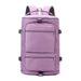 Travel Backpack with Front Pockets And Straps - Purple