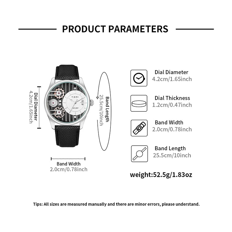 Gearwork Prestige Timepiece Gift Set with Dual Straps