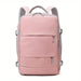 Backpack Large Capacity Shoe Storage Waterproof - Pink