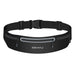 Unisex Waist Pack Running Belt with Phone Holder - Black