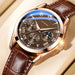 Refined Chronograph Timepiece with Roman Dial Subdials - Origin