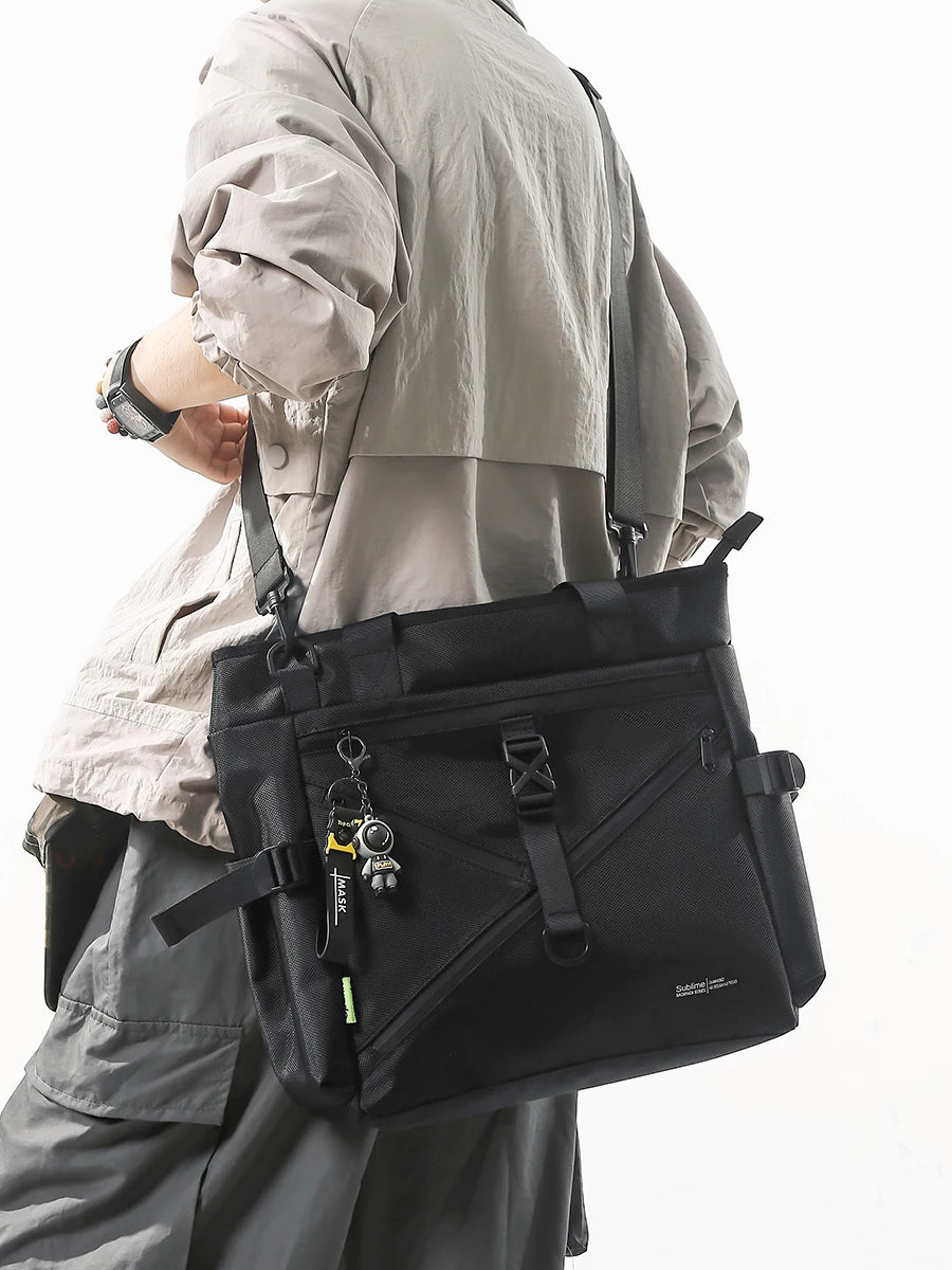 Crossbody Bag for Men Large Capacity with Multiple Pockets