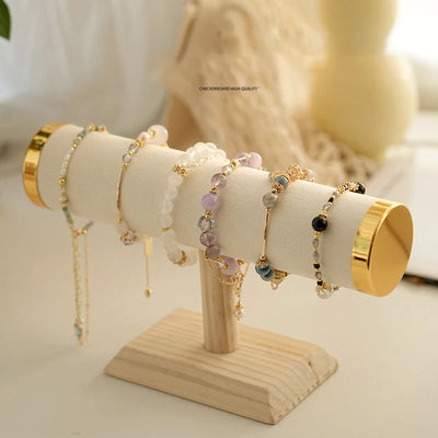 T Bar Jewelry Display Rack For Bracelets And Necklaces