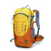 Lightweight All Weather Hiking Backpack with Rain Cover - Yellow Orange