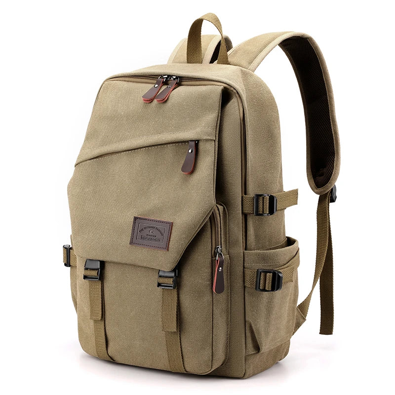 Travel Backpack with Structured Layout for Daily Use - WO2MEN