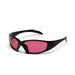 Rectangle Sunglasses UV400 Lens for Outdoor Activities - Red