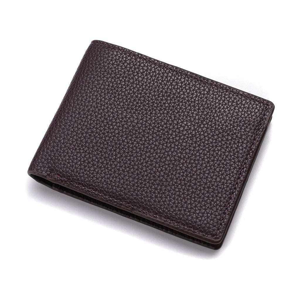 Short Wallet with Zipper Closure and Card Holder