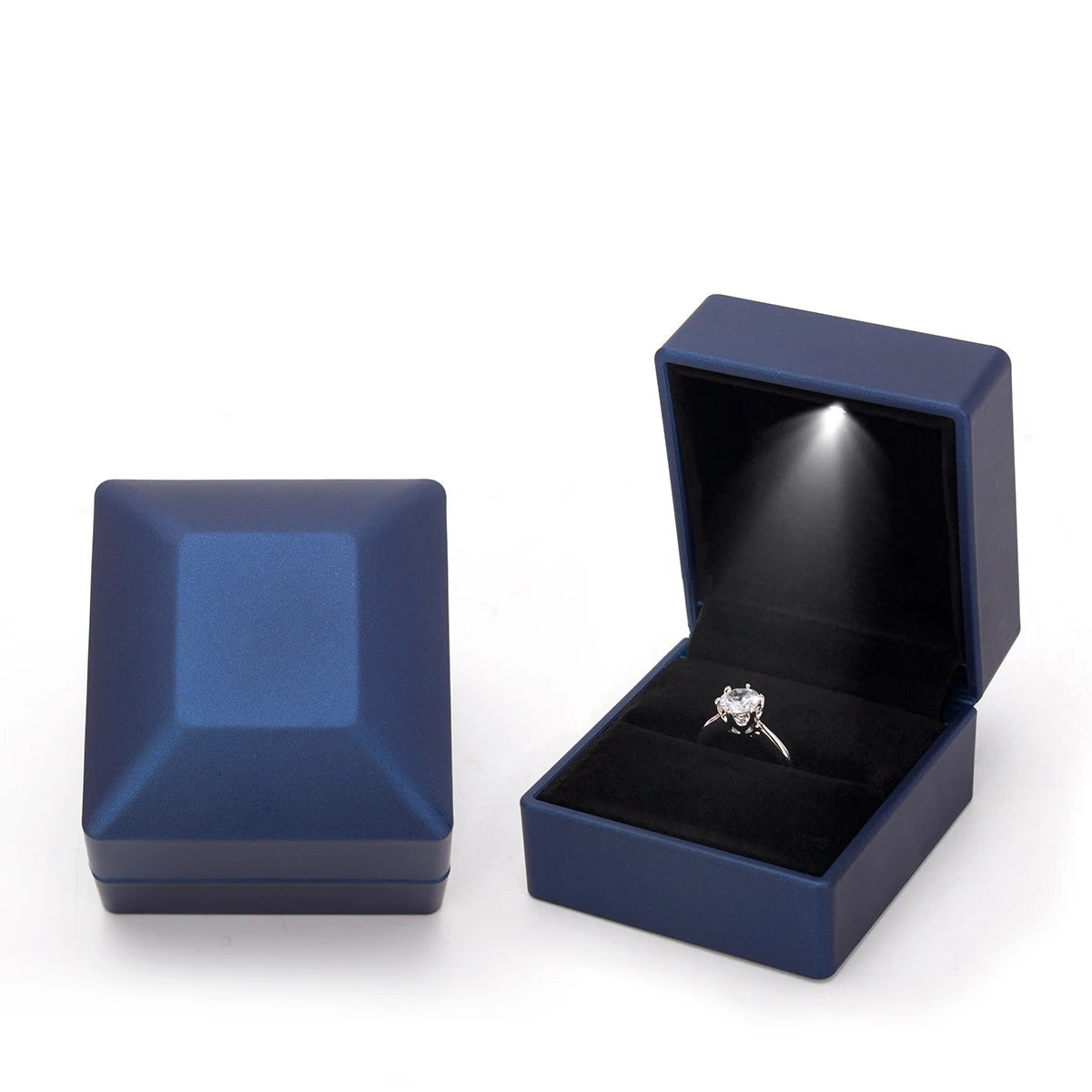 LED Ring Box for Engagement Proposals and Gifts Premium - WO2MEN
