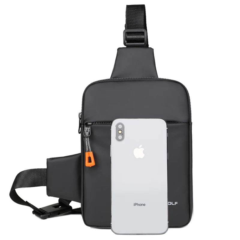 Multi Functional Chest Bag for Men Crossbody Sling Bag