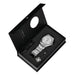 Wristwatch Numberless Display Complete Calendar - Silver