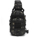 Tactical Chest Bag Waterproof Crossbody Sling - Black Cp